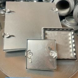 Square Duct Access Panels – Tab-Fix - 100 x 100mm