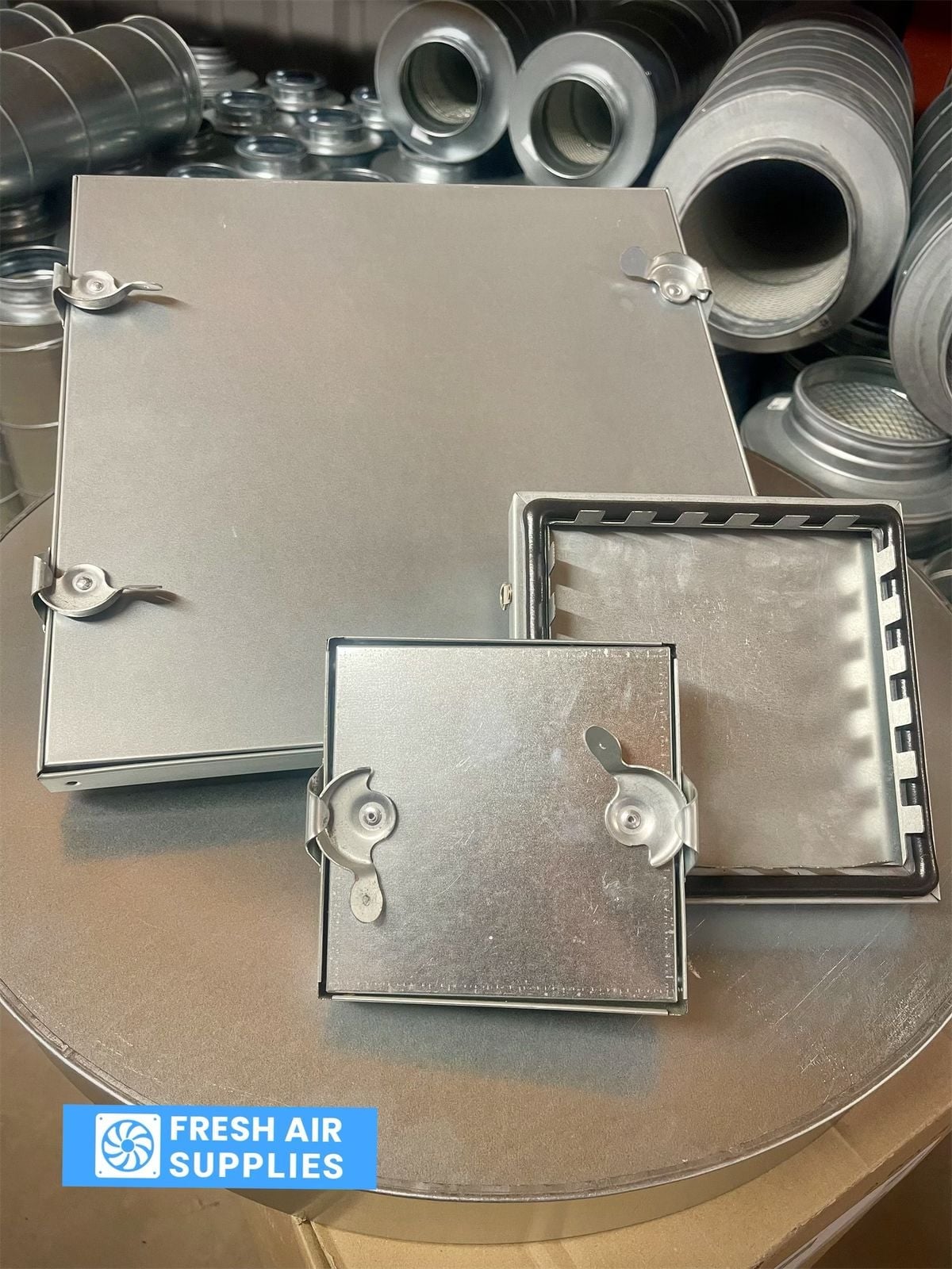 Square Duct Access Panels – Tab-Fix - 100 x 100mm