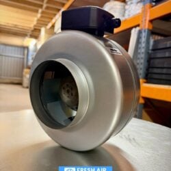 Radial Duct Inline Tube Fan - 100mm