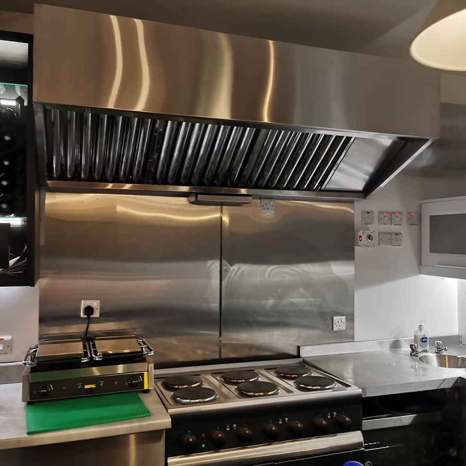 Stainless Steel Commercial Kitchen Canopy - Image 2