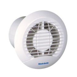 Vent Axia Eclipse 150X Bathroom & Kitchen Wall Fan