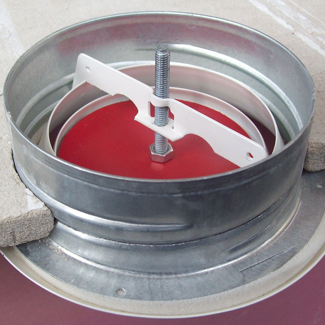 Fire Rated Air Extract Valve - 100mm - Image 3