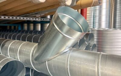 When Should You Use a 45 Degree Saddle Take Off in Spiral Ductwork?