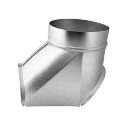 Curved Take-off Boot - 125/100mm
