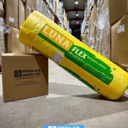 Lunaflex Duct Wrap Insulation (Lagging) – 25mm (18m x 1.2m Roll)