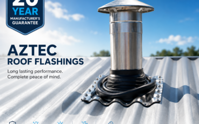 Aztec EPDM Roof Flashings – Backed by a 20 Year Manufacturer’s Guarantee