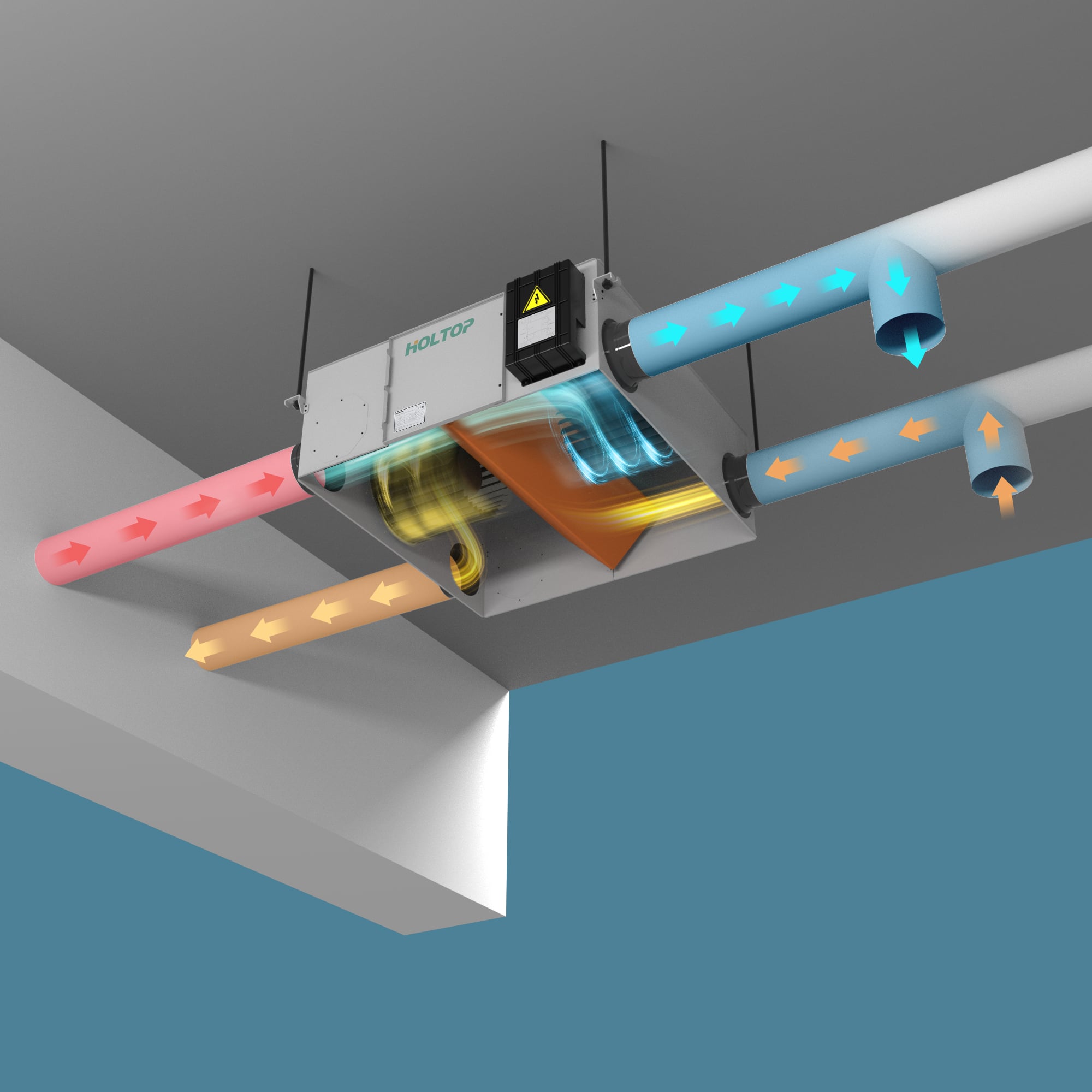 Ventara - AC 150 - Ceiling Mounted MVHR - Image 4