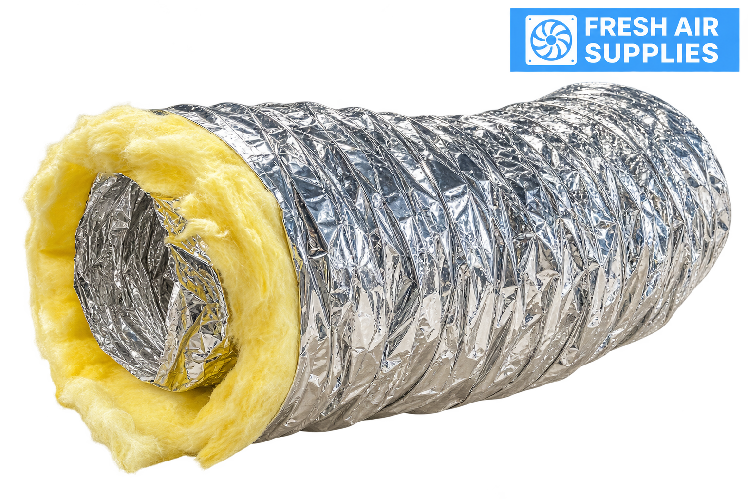 Insulated Flexible Duct – 10 Metre Length - 125mm