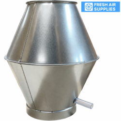 Jet Cowl Discharge Hood - 150mm